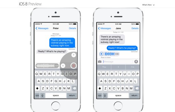 iOS8���԰�����iMessage��΢�Ų�����